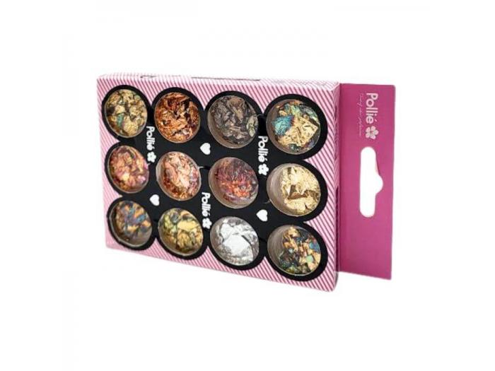 Pan de oro nail art set 12 colores