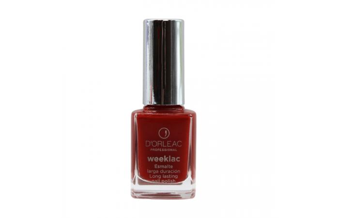 Esmalte weeklac rojo fuego 13 ml